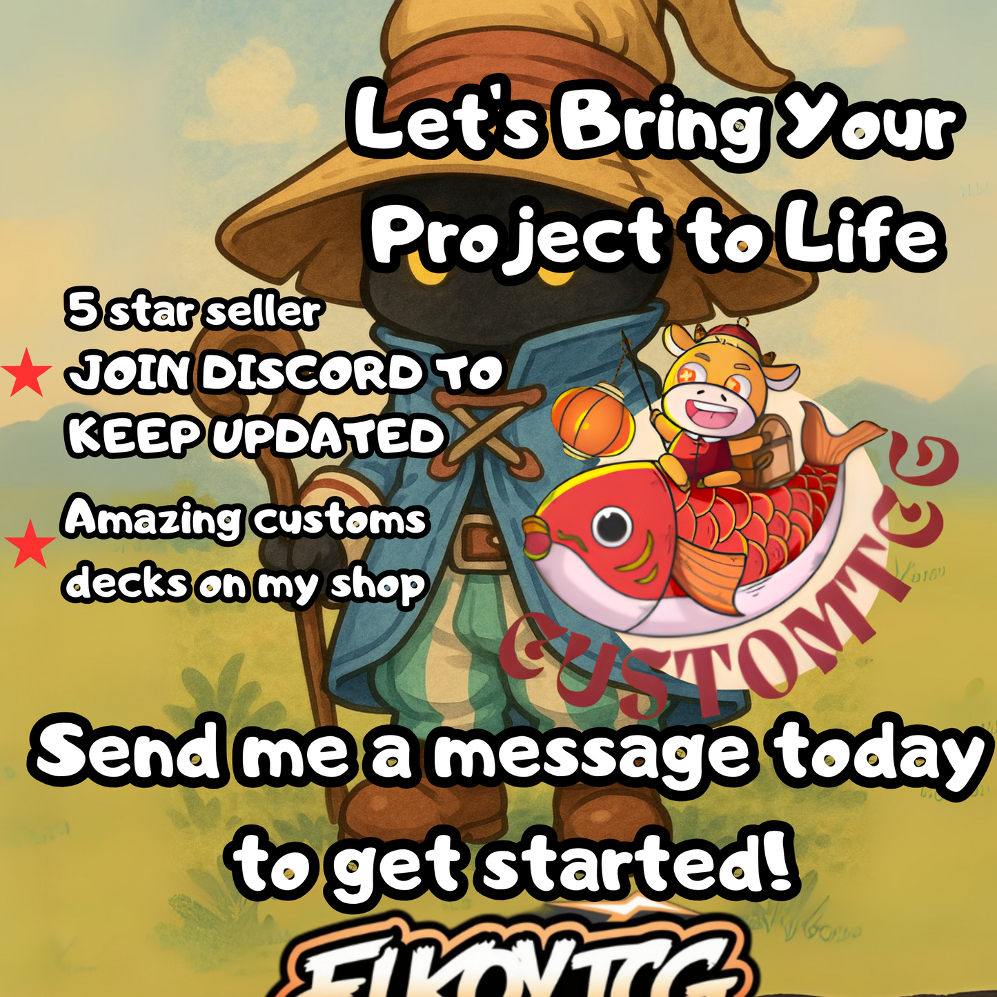 Vivi Ornitier Chibi Deck