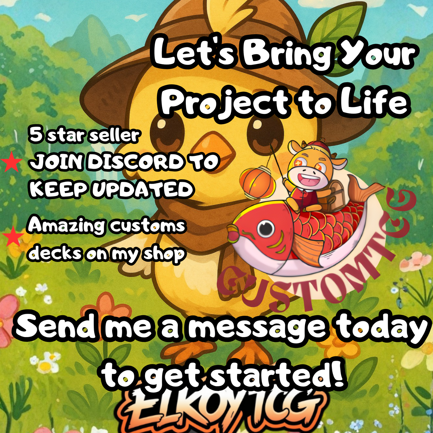 Choco, Seeker of Paradise Chibi Deck