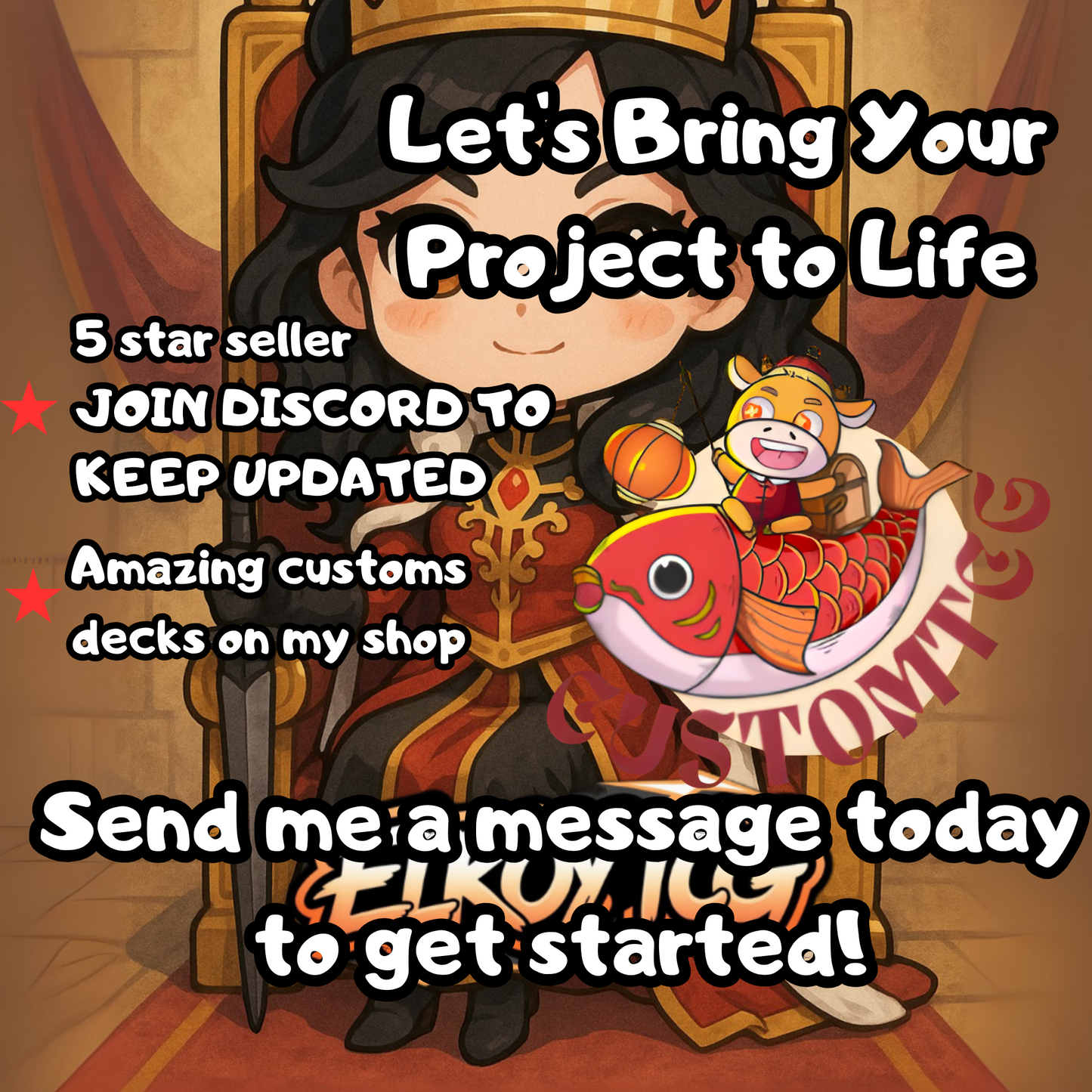 Queen Marchesa Chibi Deck