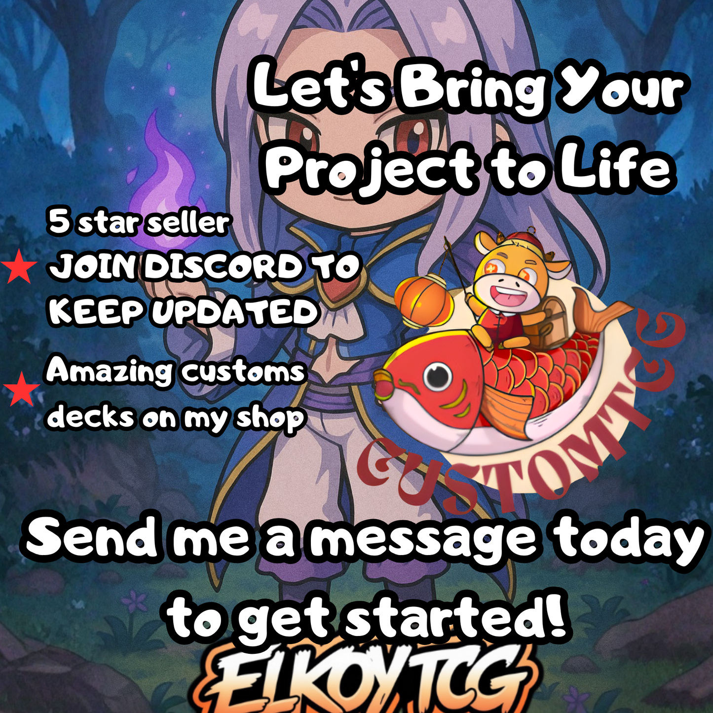 Kuja, Genome Sorcerer Chibi Deck