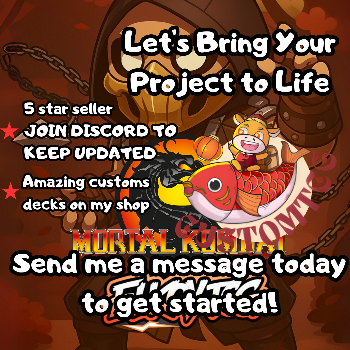 Mortal Kombat Chibi Deck