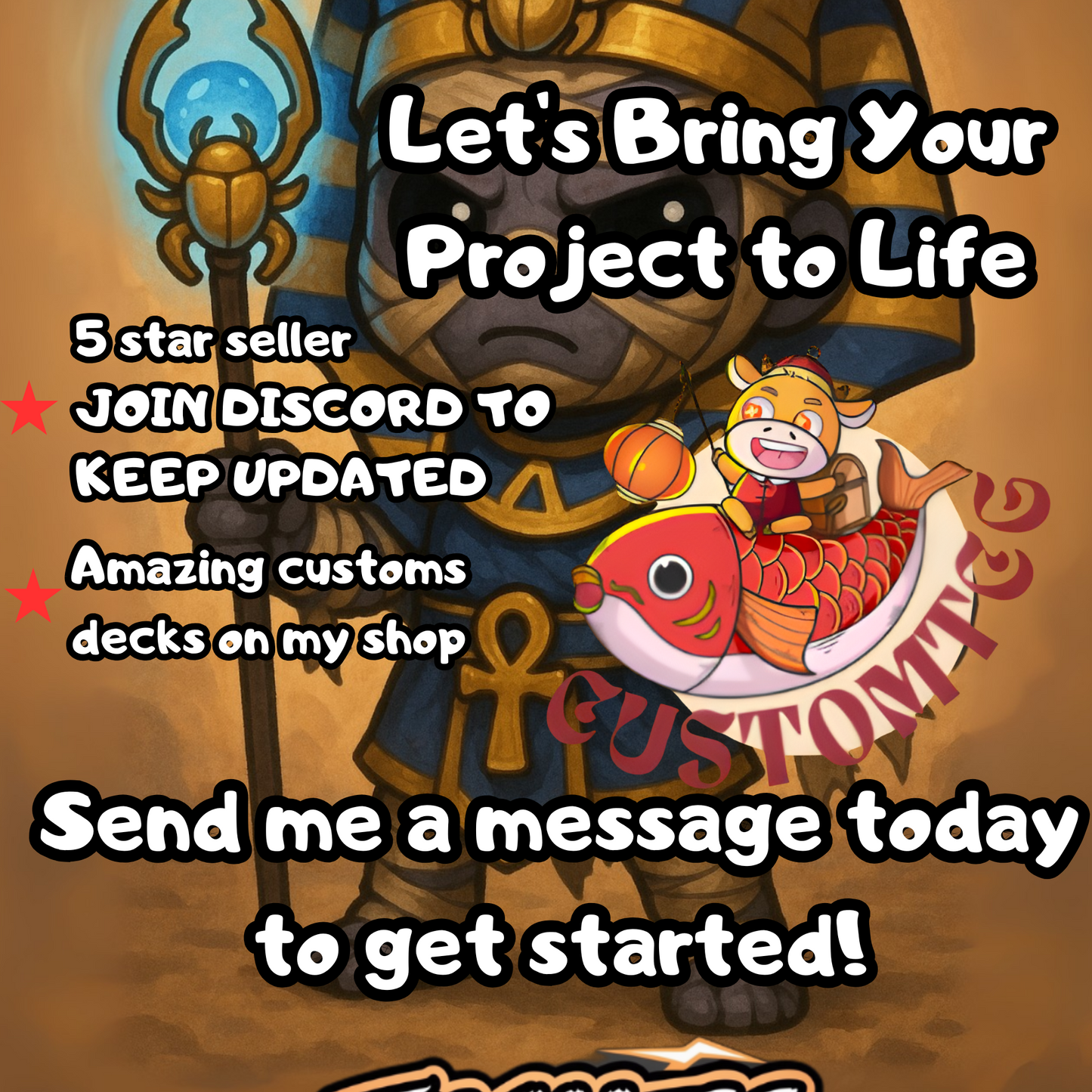 Hashaton, Scarab’s Fist Chibi Deck