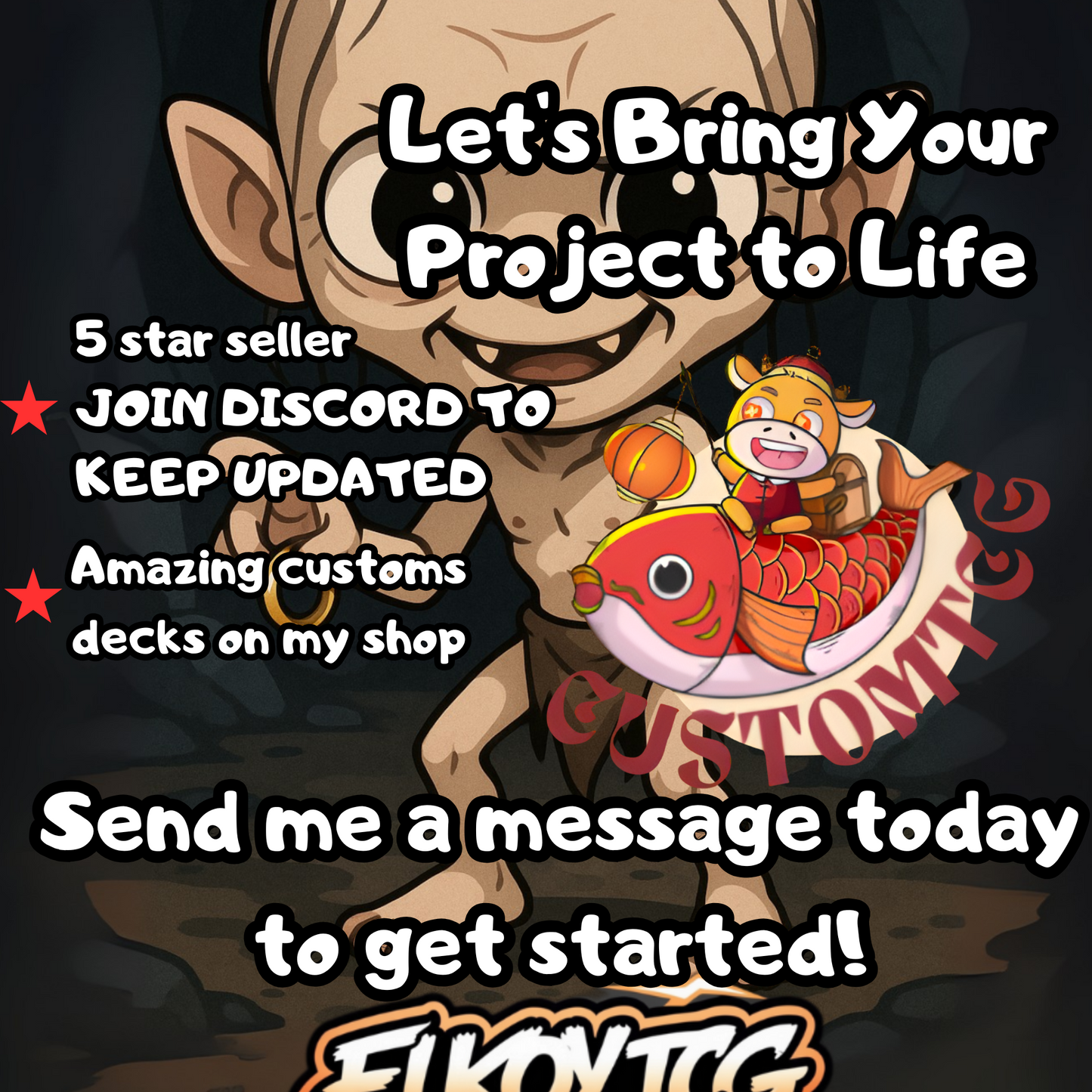 Gollum, Scheming Guide Chibi Deck