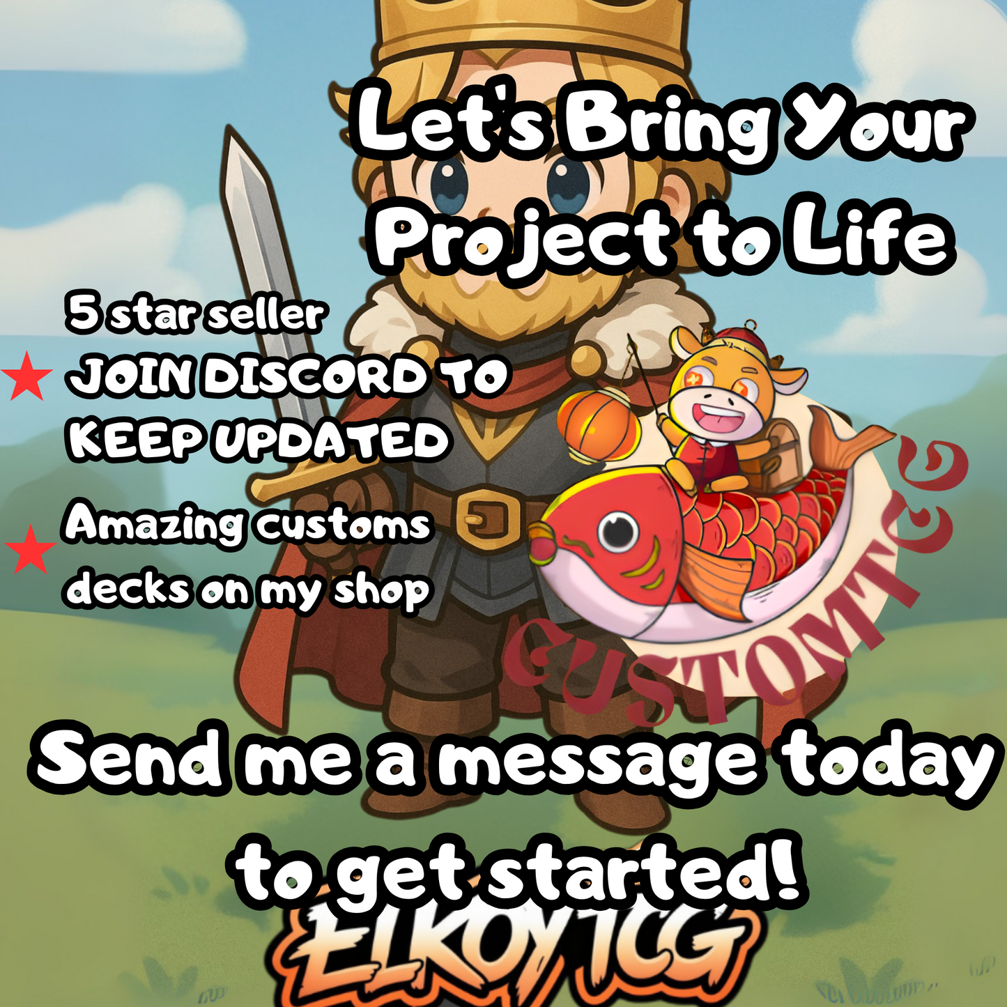 Kenrith, the Returned King Chibi deck