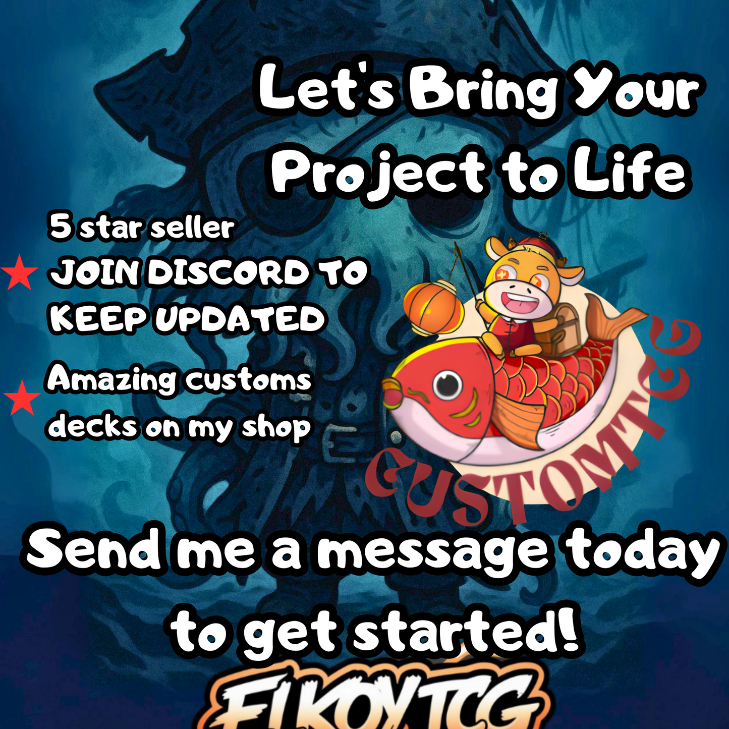 Captain N'ghathrod Chibi Deck