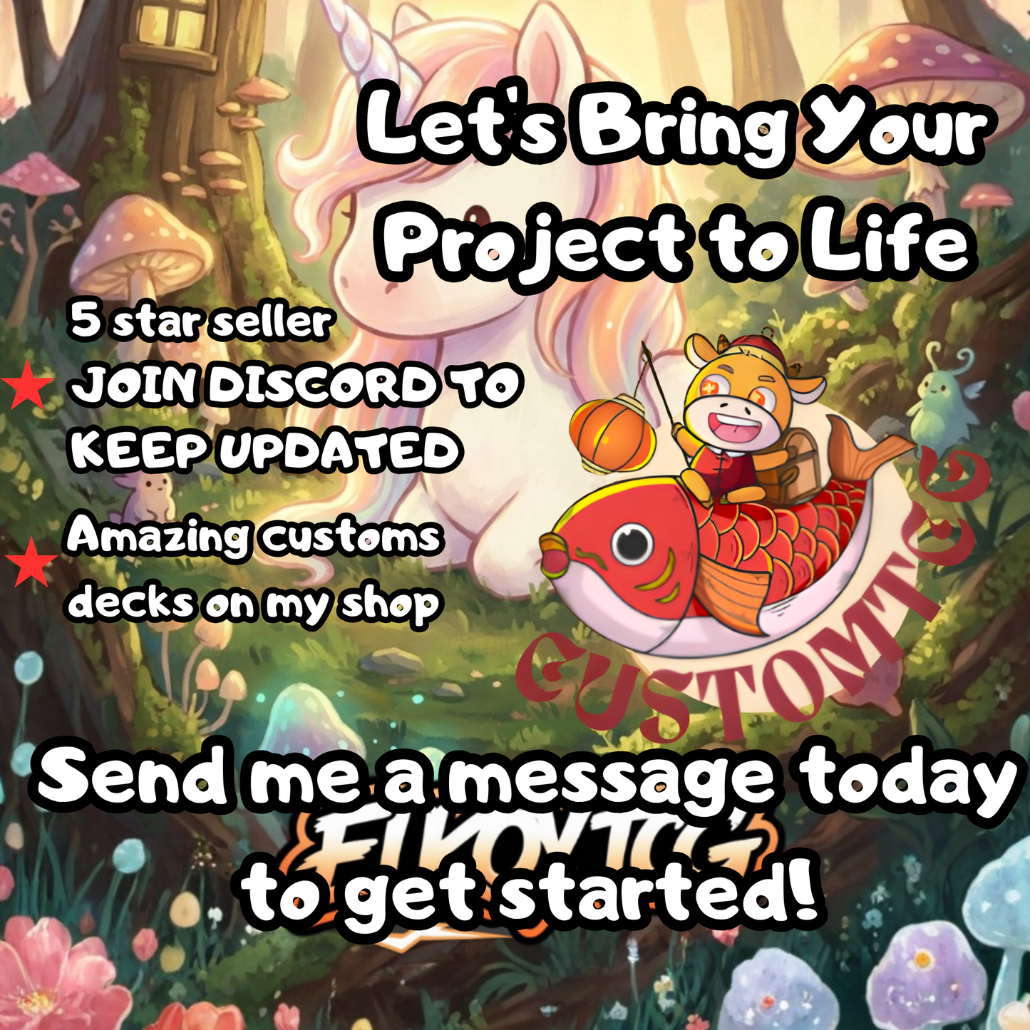 🌈🦄 Lathiel, the Bounteous Dawn — Chibi Deck | 100 Cards + Tokens