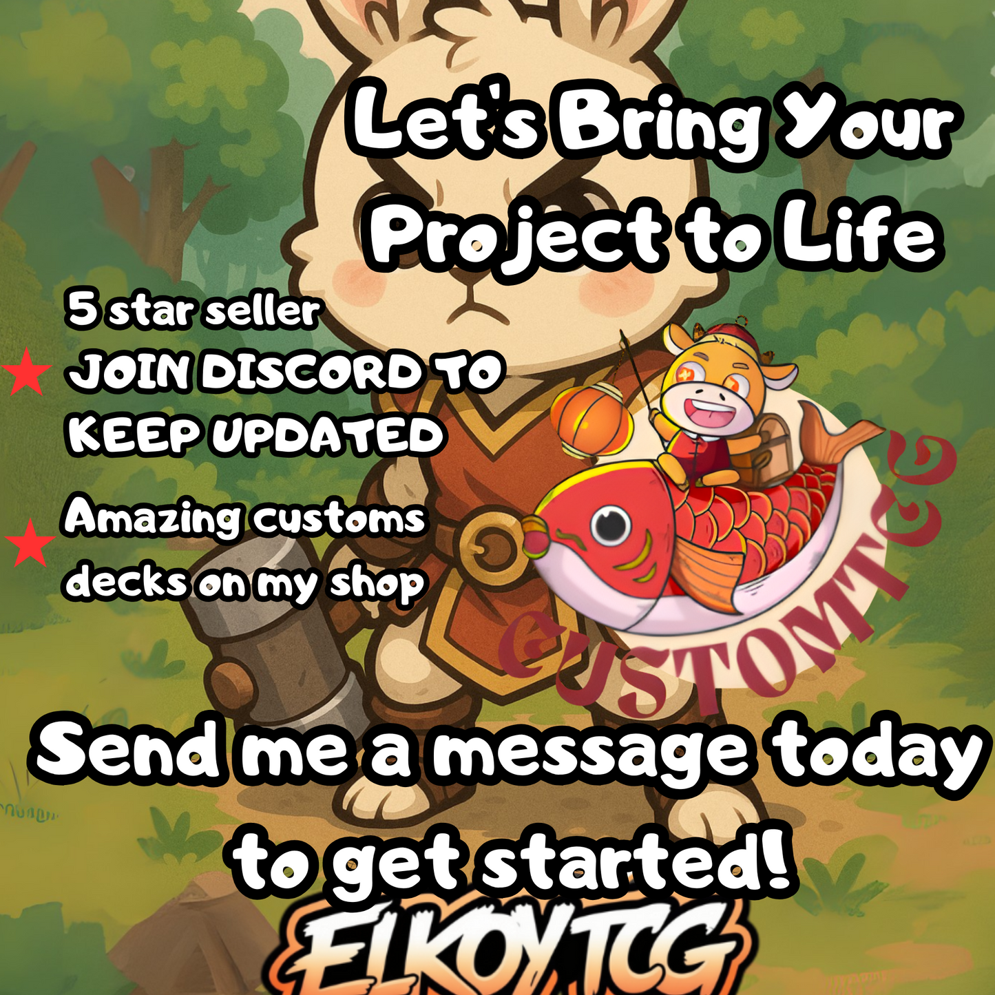 Baylen, the Haymaker Chibi Deck