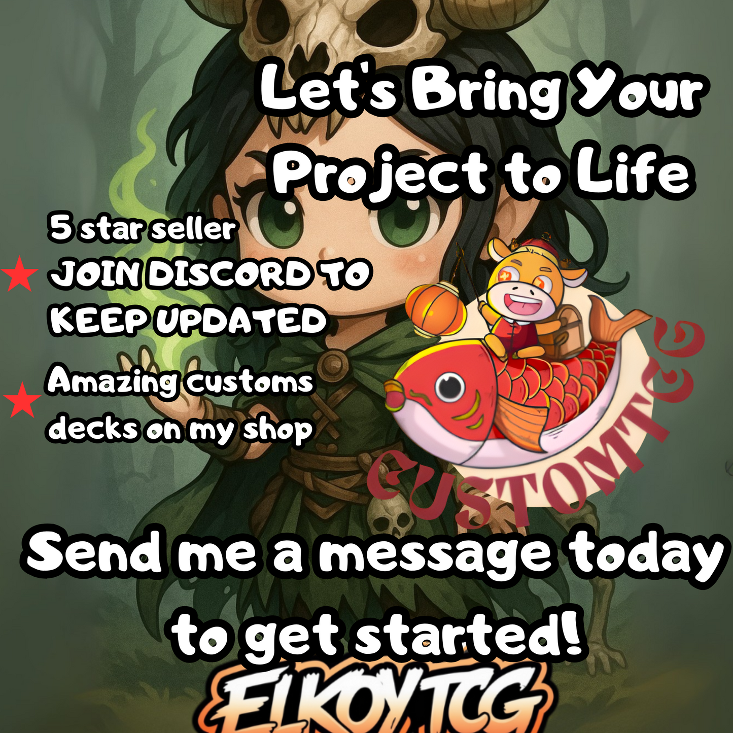 Meren of Clan Nel Toth Chibi Deck