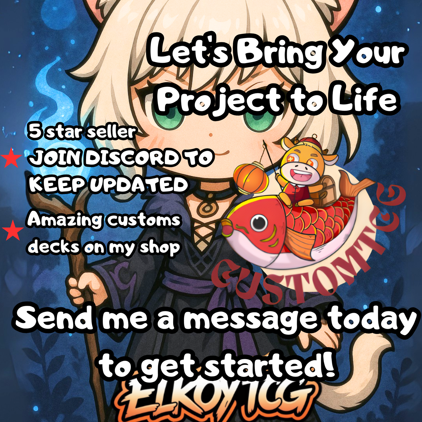 Y'shtola, Night's Blessed Chibi Deckd