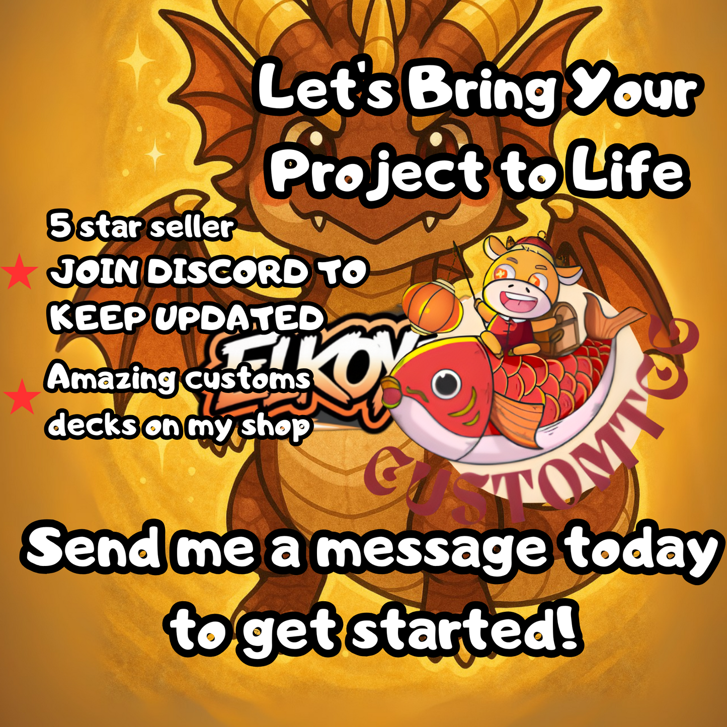 The Ur-Dragon Chibi Deck