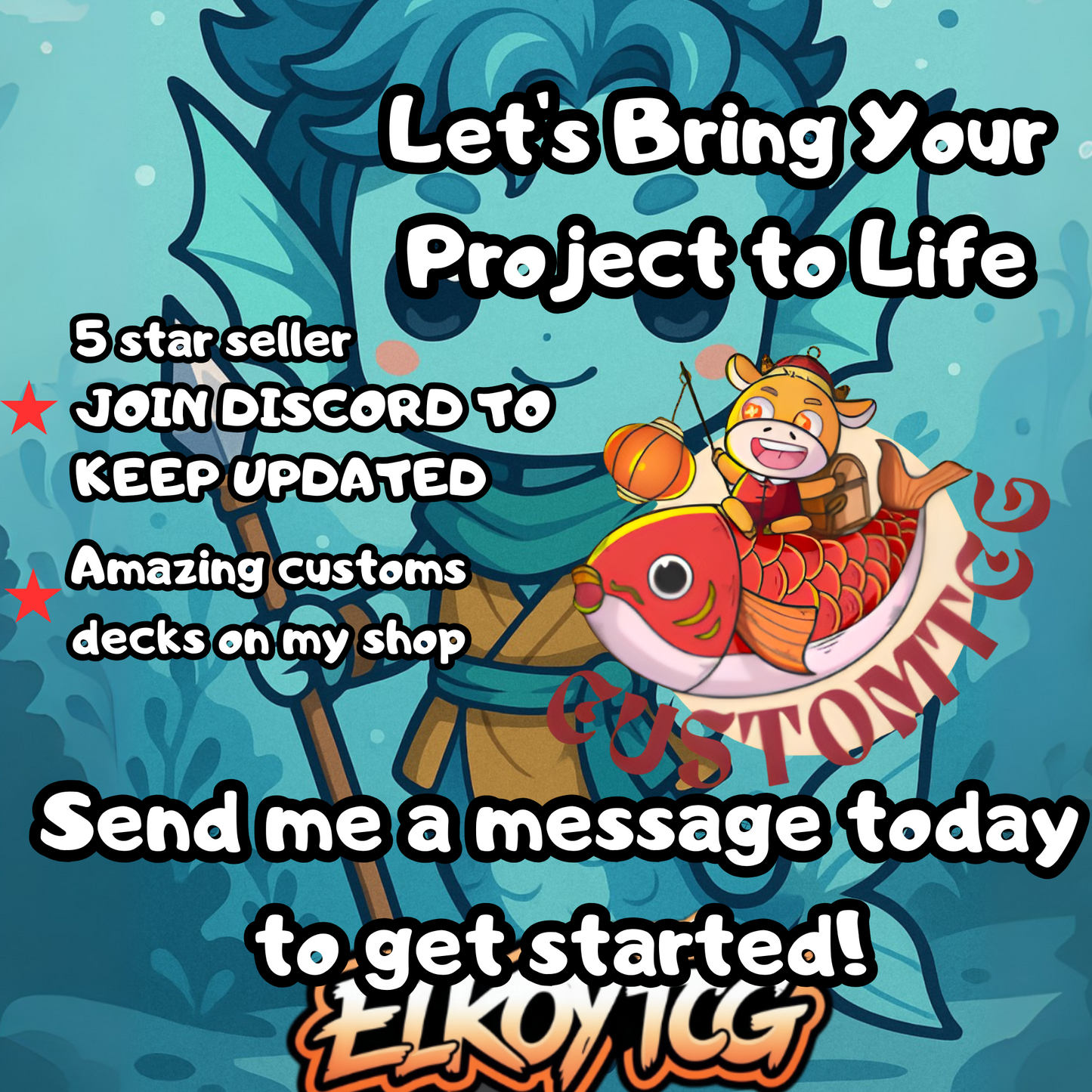 Hakbal of the Surging Soul Chibi Deck