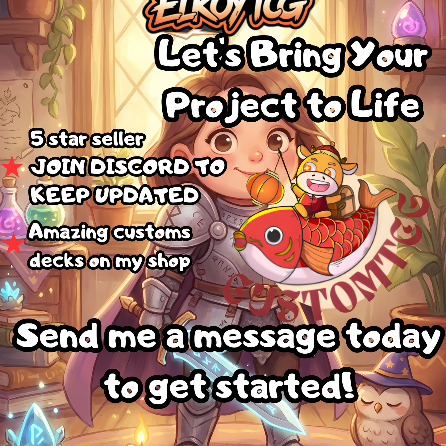 CELES Chibi Deck ✨