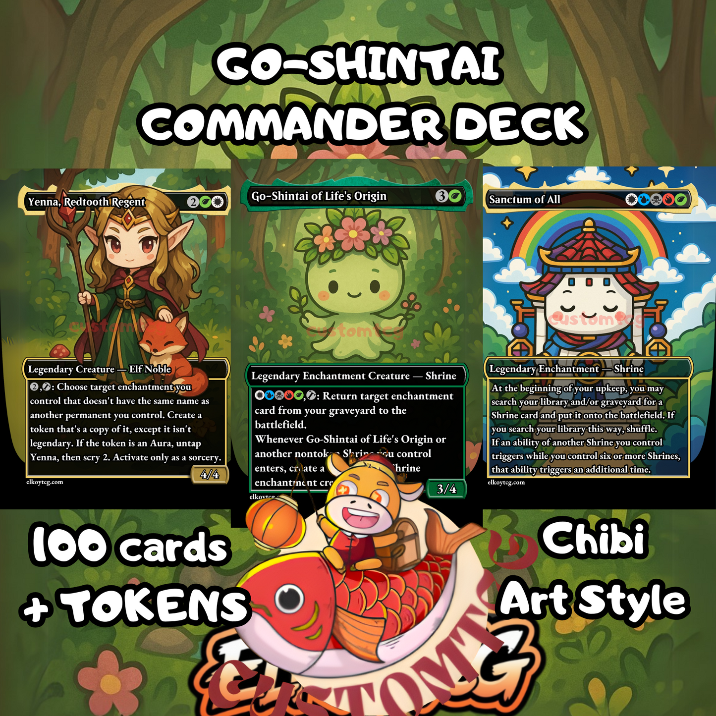 Go-Shintai of Life's Origin Custom Deck
