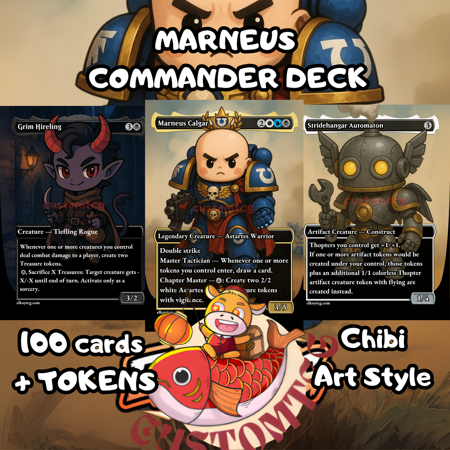 Marneus Calgar Chibi Deck