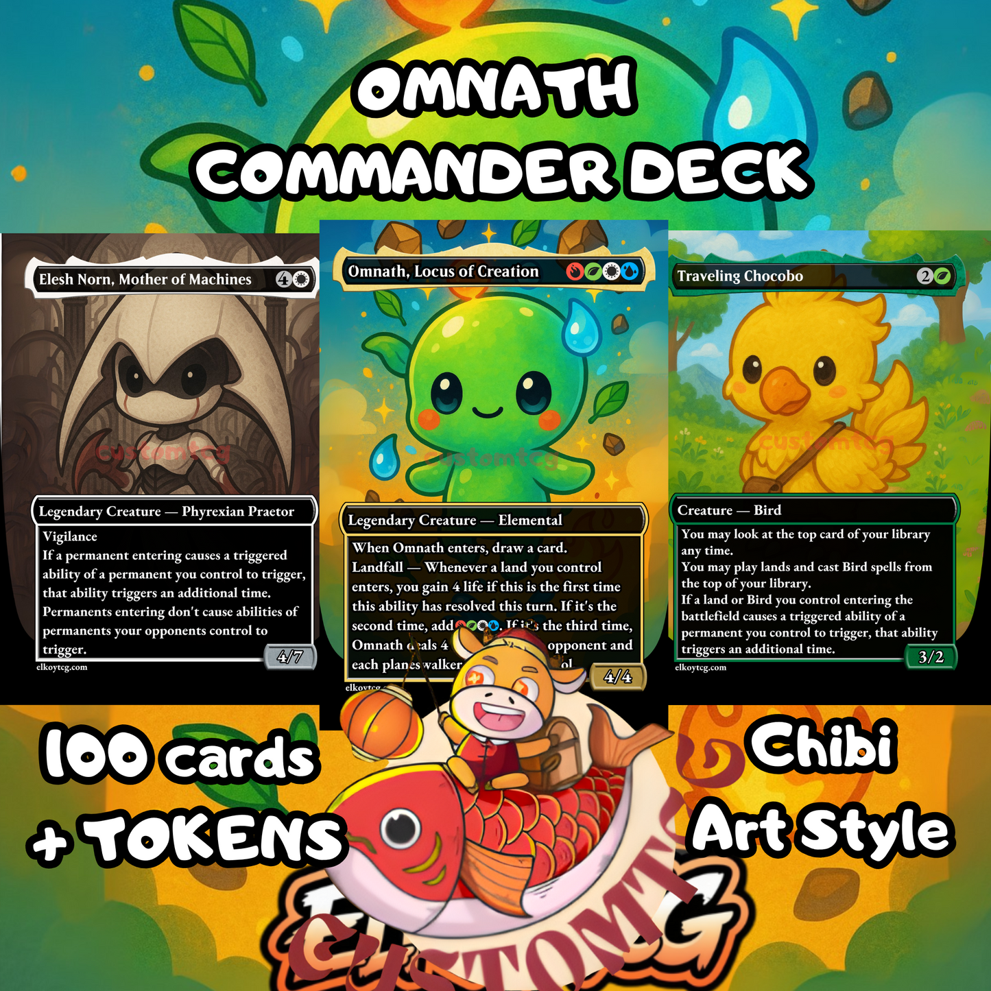 Omnath, Locus Of Creation Custom Deck