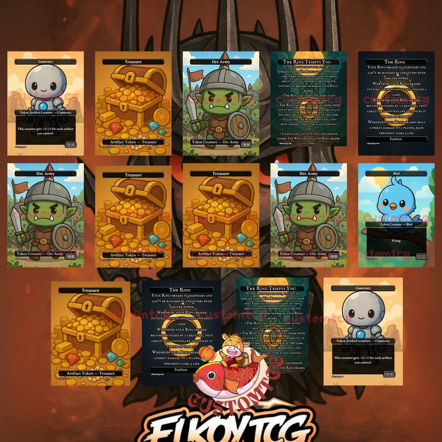 Sauron Chibi Deck
