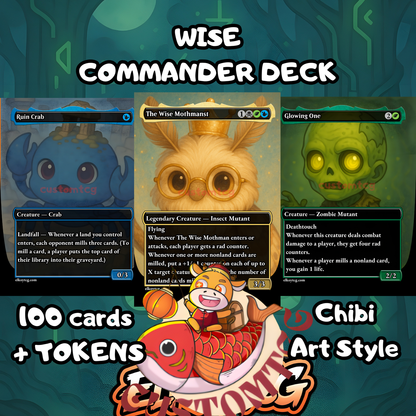 The Wise Mothman Custom Deck
