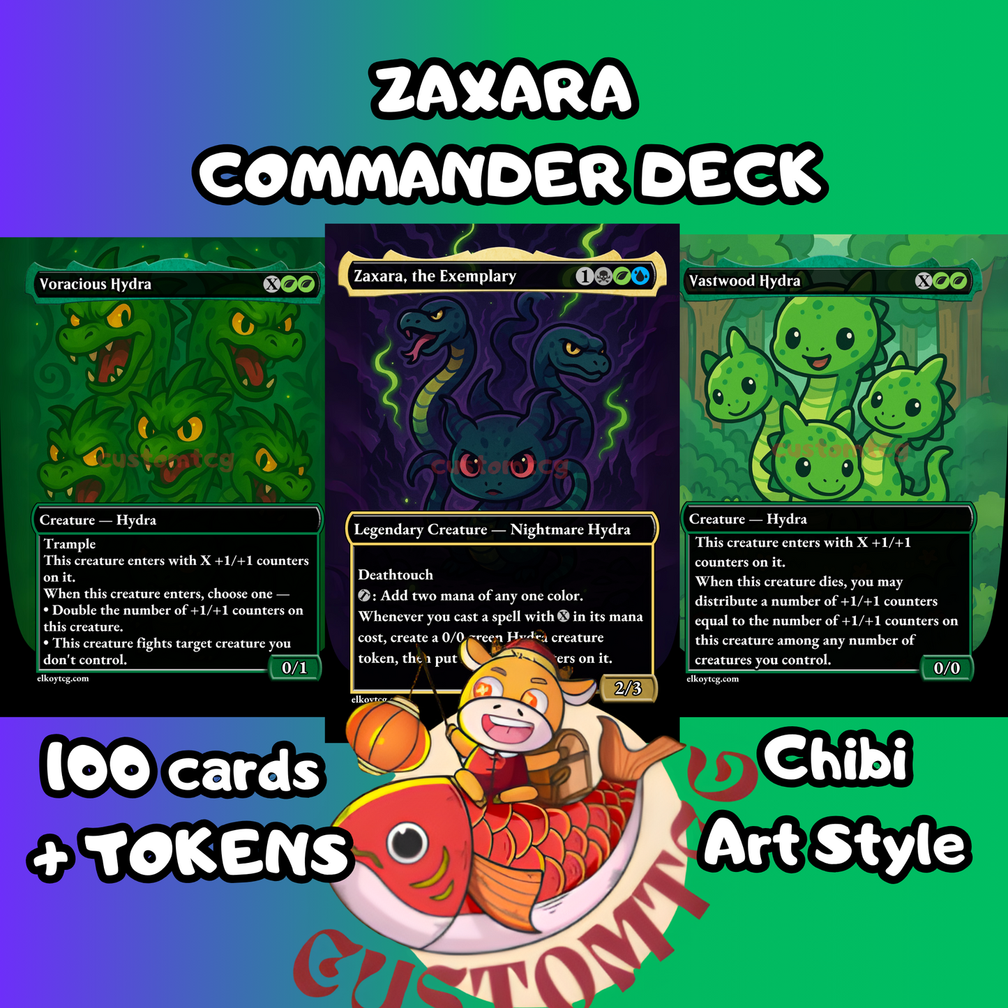 Zaxara Custom Deck