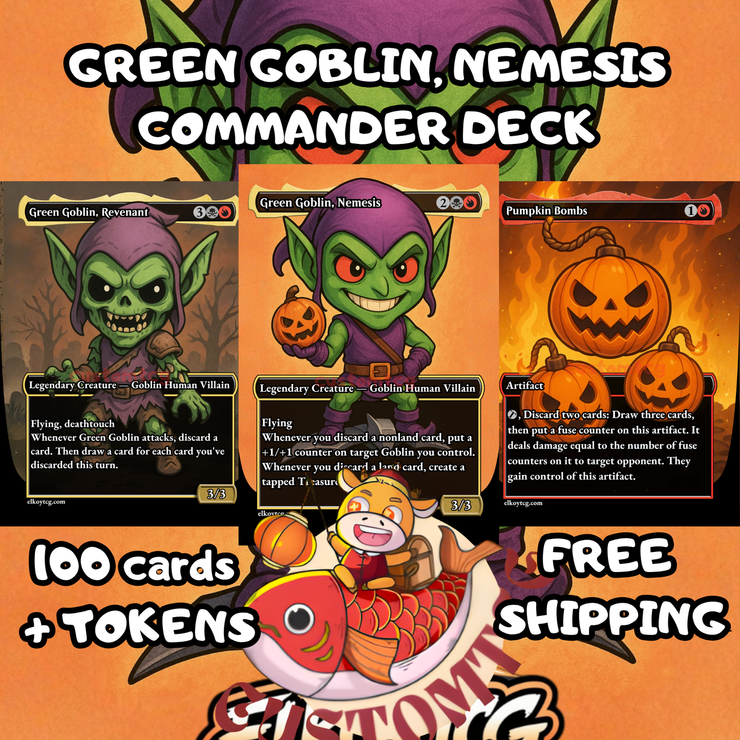 Green Goblin, Nemesis Custom Deck