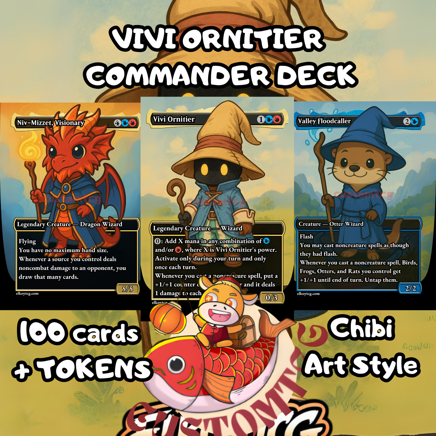Vivi Ornitier Chibi Deck