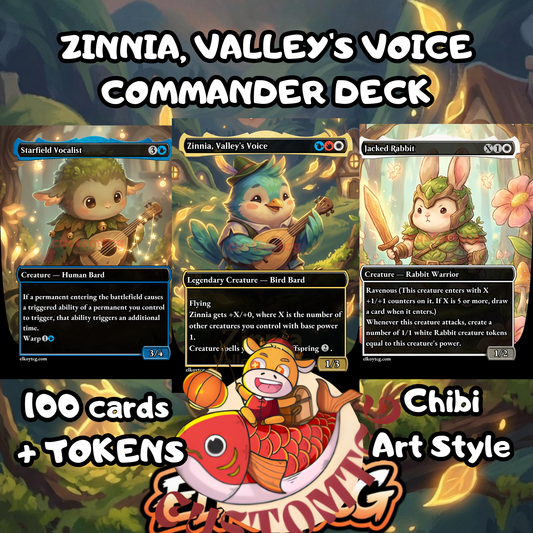 Zinnia, Valley's Voice Chibi Deck