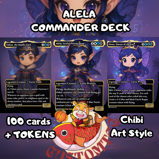 Alela, Artful Provocateur Chibi Deck