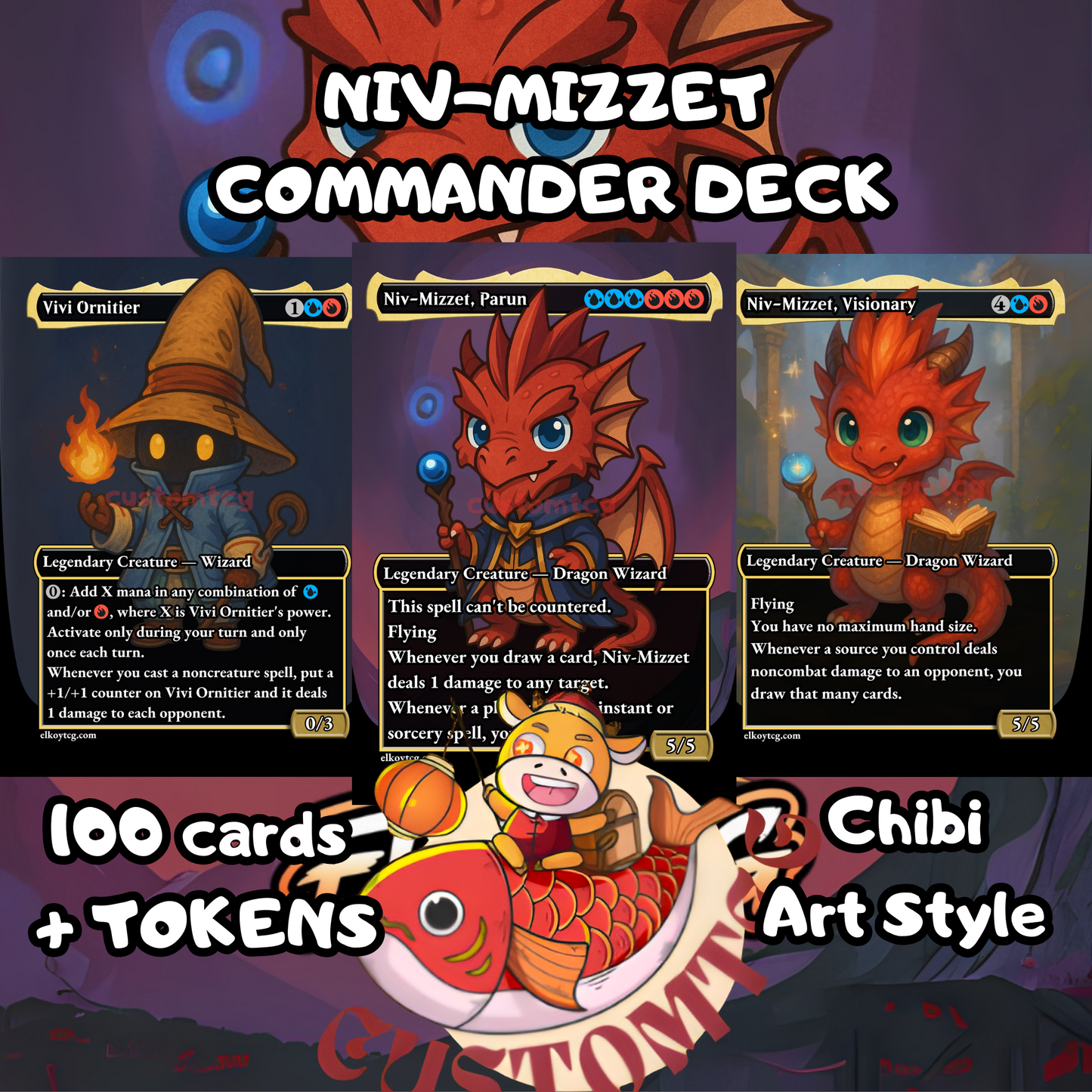 Niv-Mizzet, Parun Chibi Deck