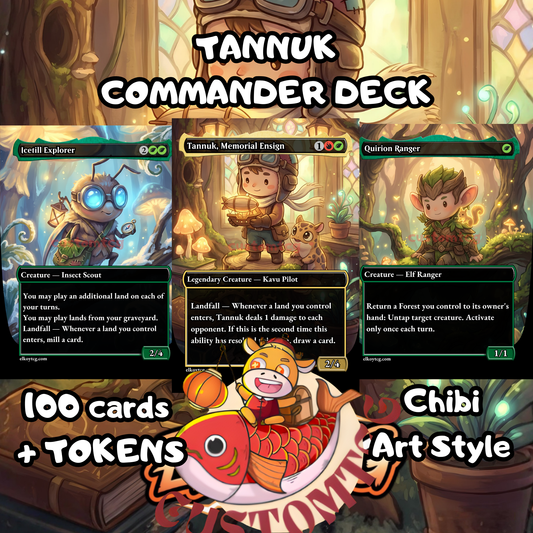 Tannuk, Memorial Ensign — Chibi Deck 🧡🌿