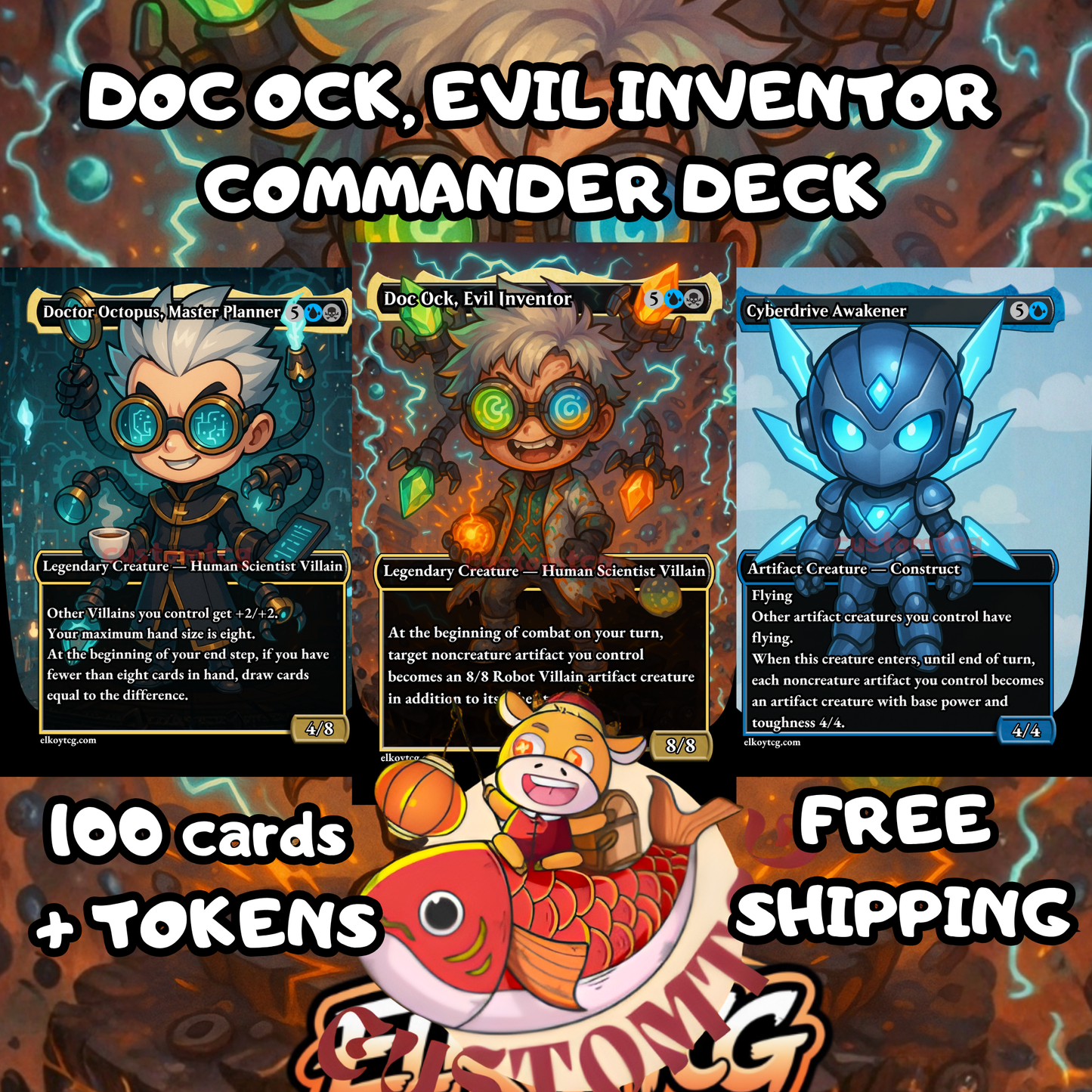 Doc Ock, Evil Inventor Chibi Deck