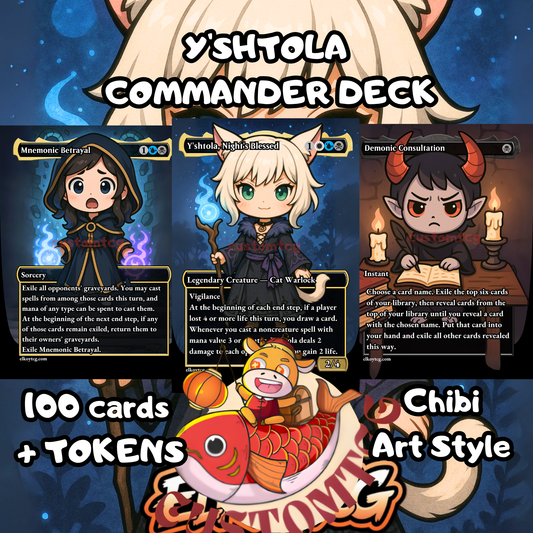 Y'shtola, Night's Blessed Chibi Deckd