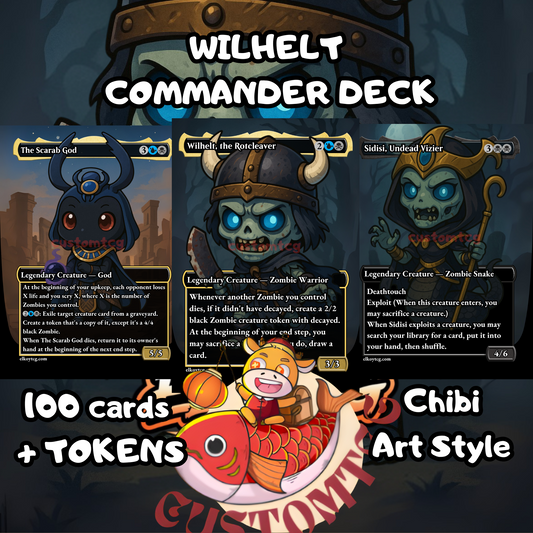 Wilhelt, the Rotcleaver Chibi Deck