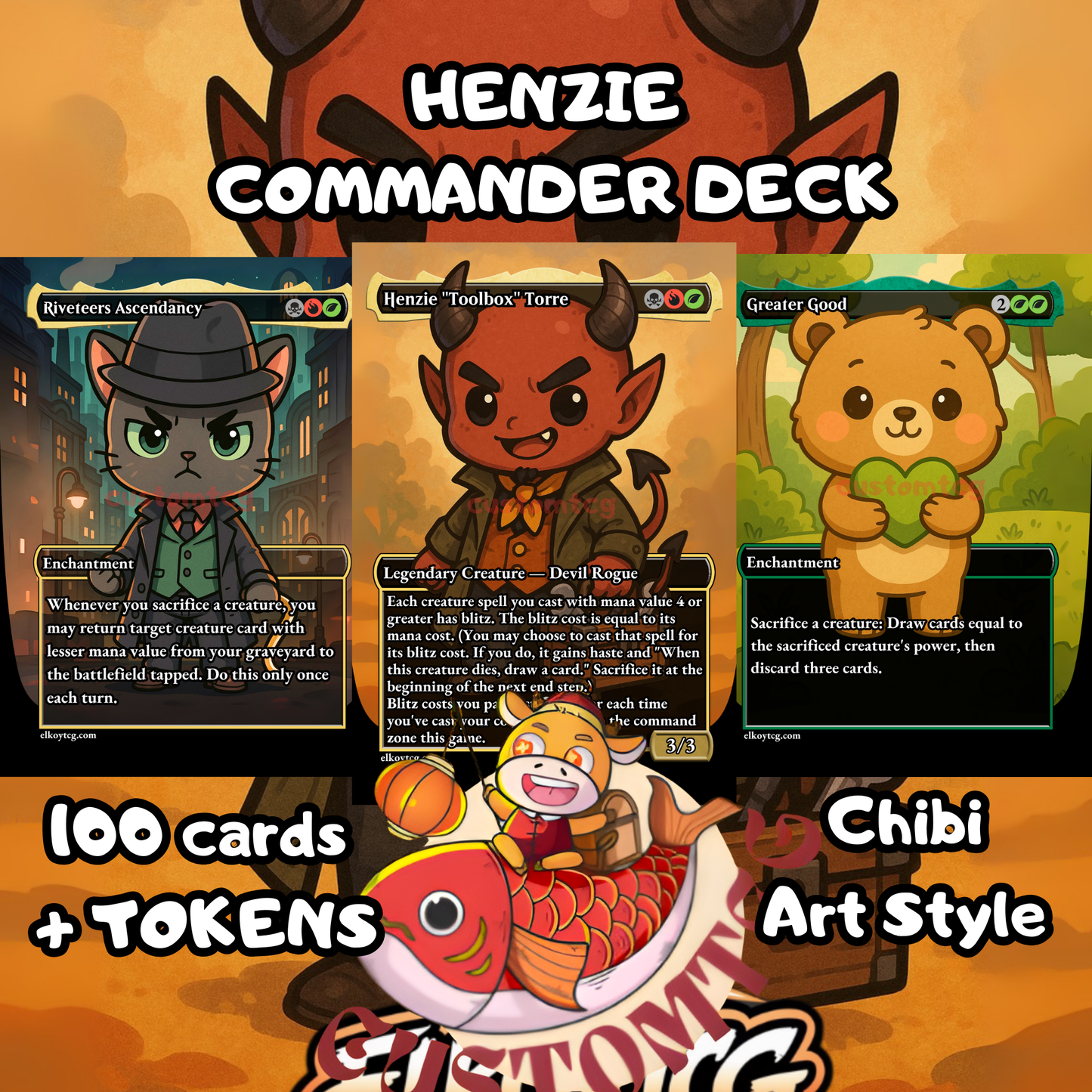 Henzie “Toolbox” Torre Chibi Deck