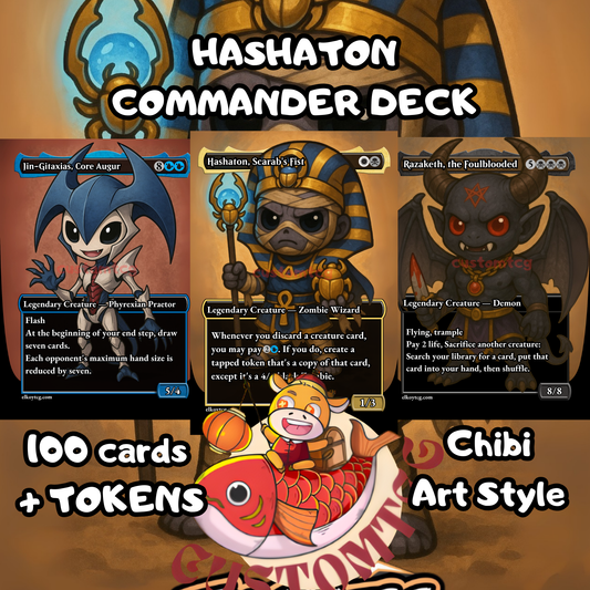 Hashaton, Scarab’s Fist Chibi Deck