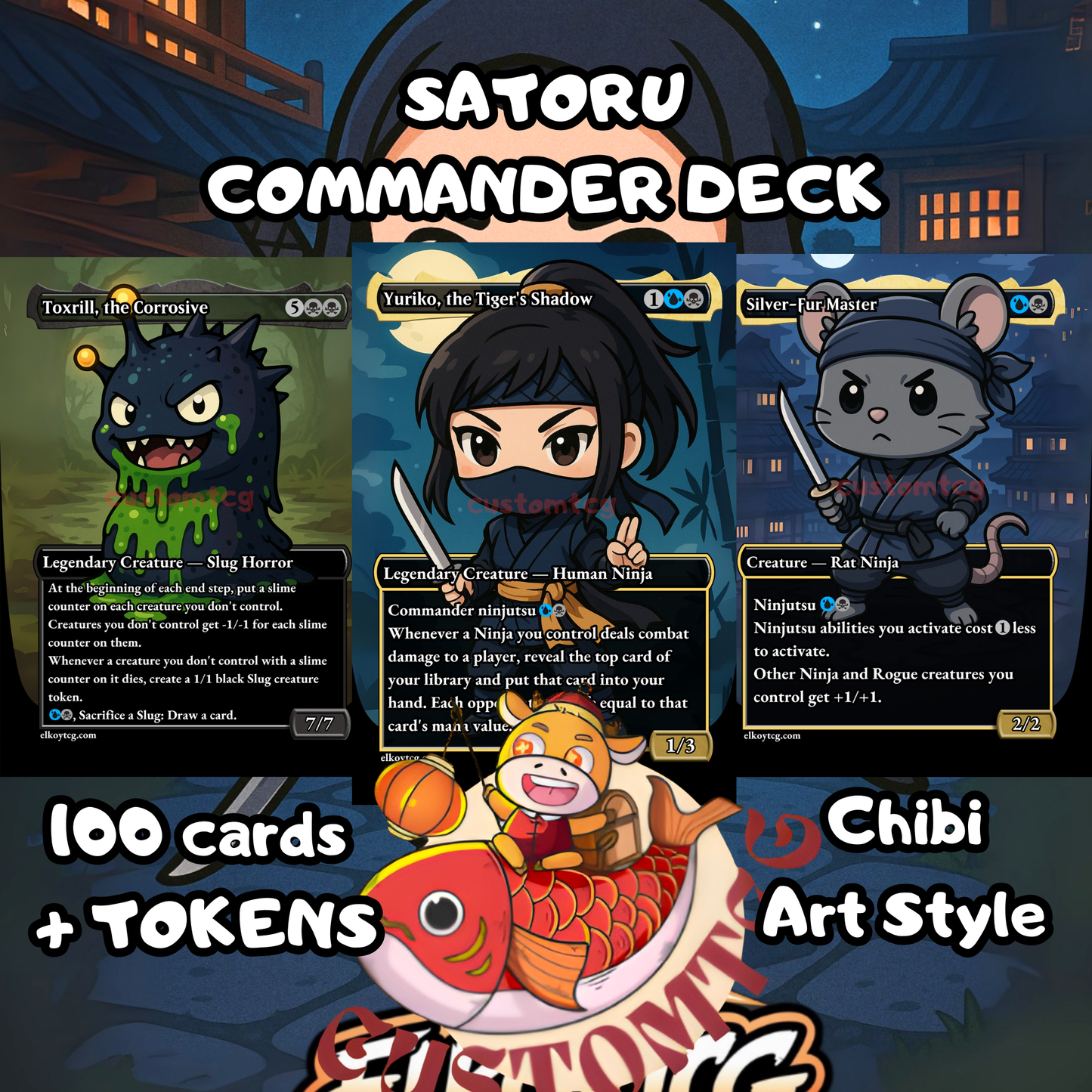 Satoru Chibi  Deck