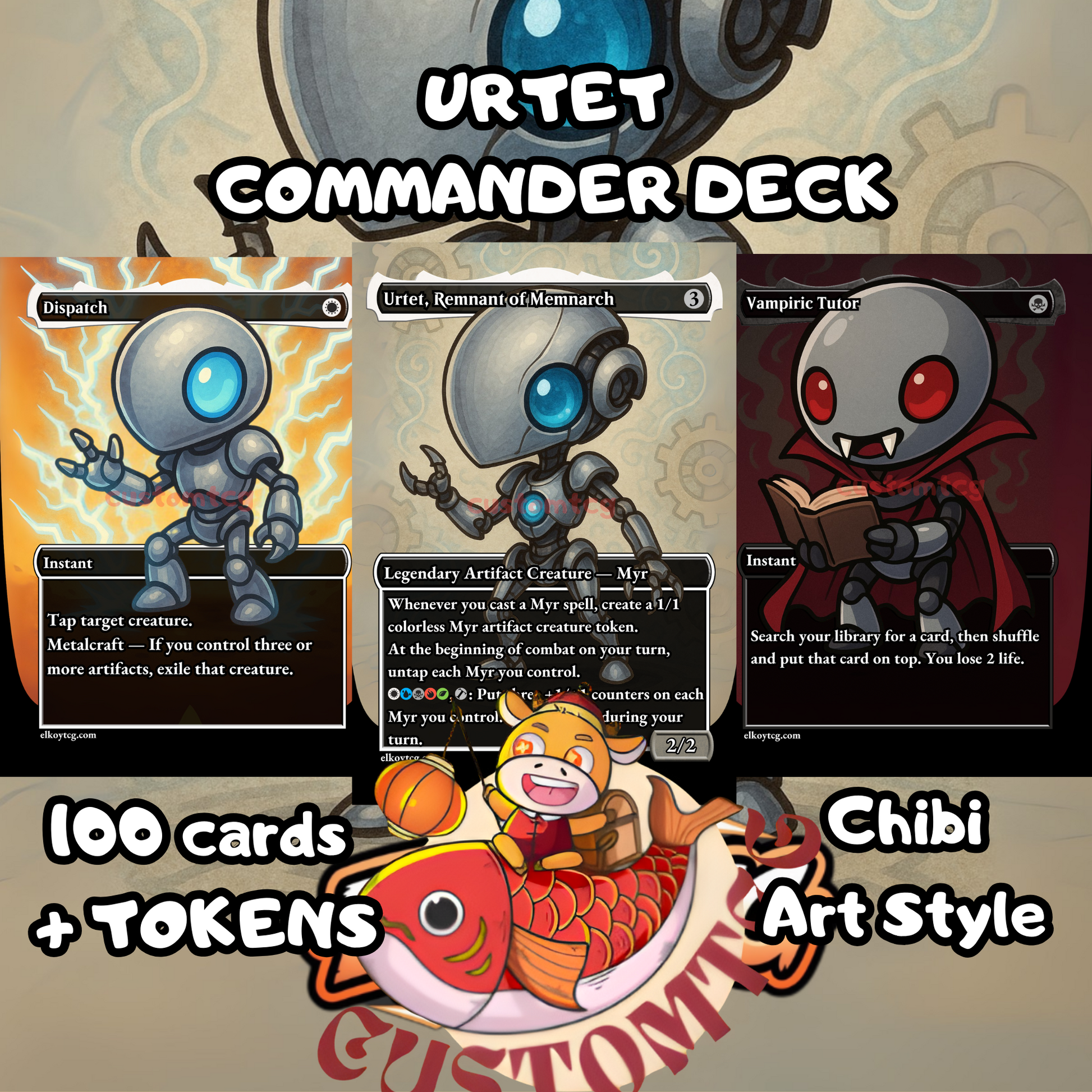Urtet, Remnant of Memnarch Chibi Deck Elkoychibi Urtet, Remnant of Memnarch Chibi Deck Elkoychibi