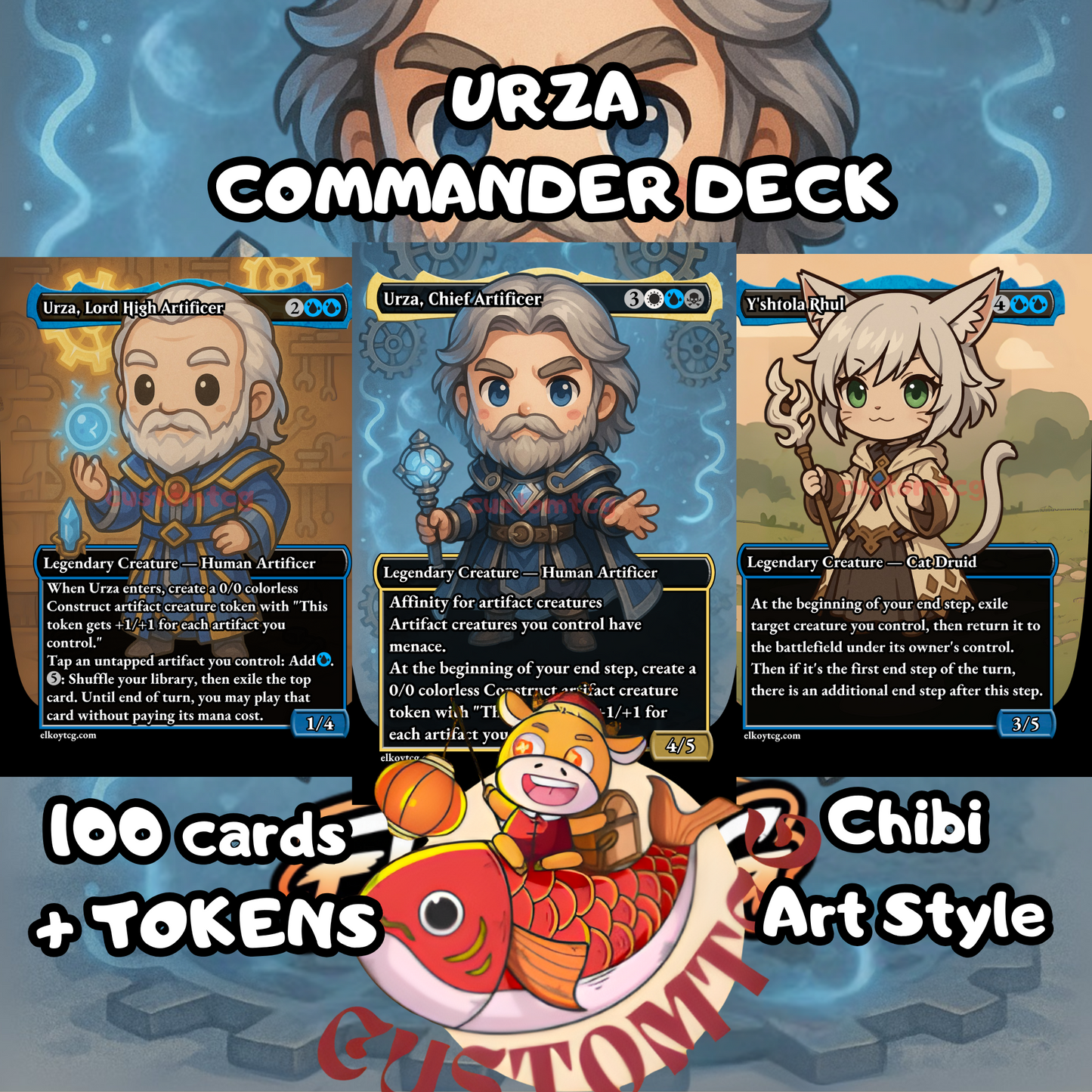 Urza, Chief Artificer Chibi Deck