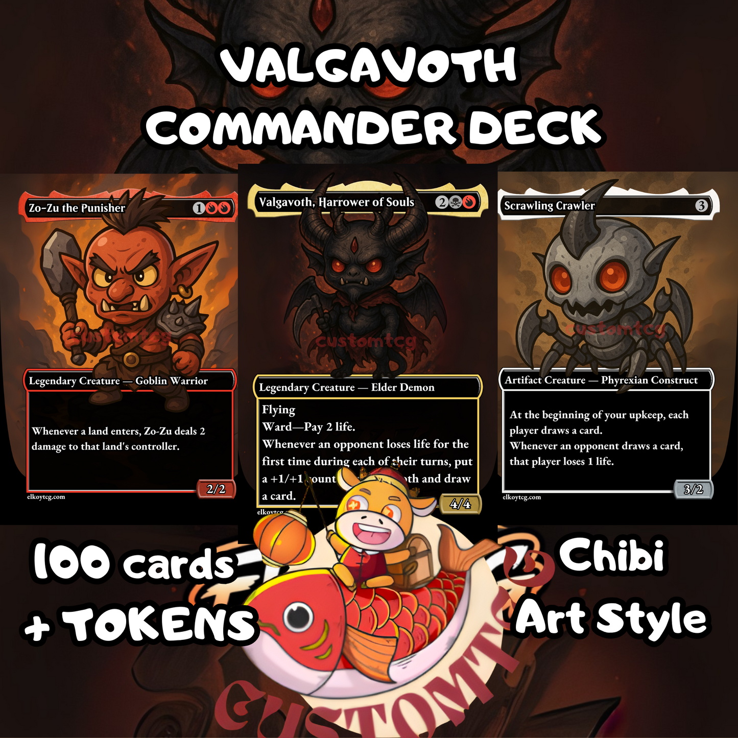 Valgavoth Chibi Deck