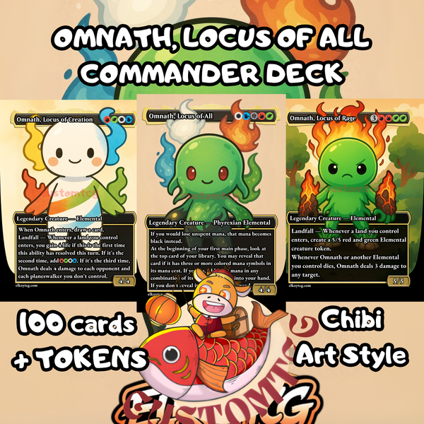 Omnath, Locus Of All Chibi Deck – Elkoychibi