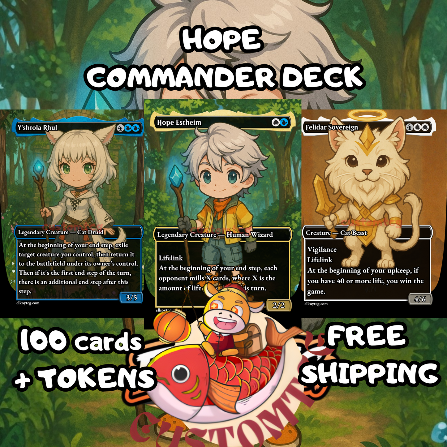 Hope Estheim Chibi Deck