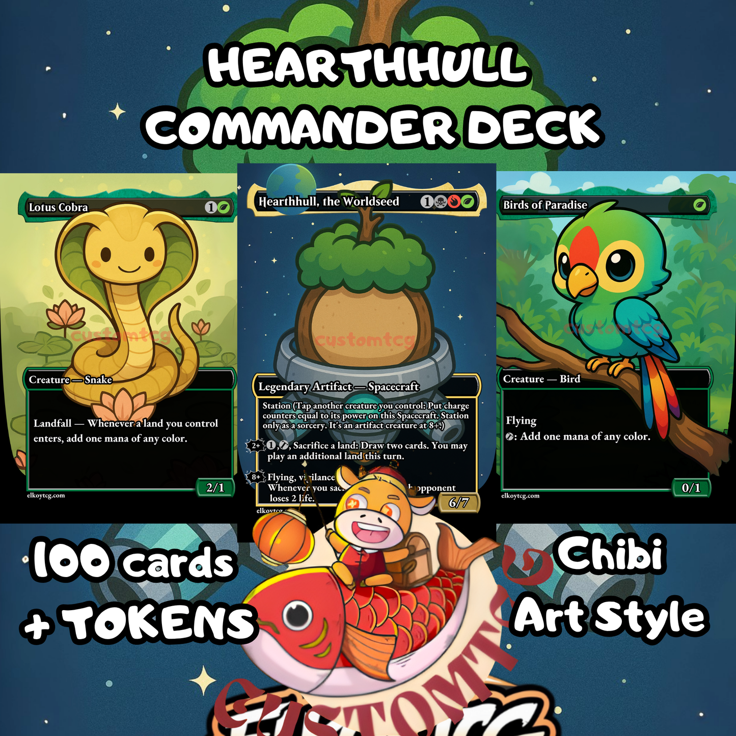 Hearthhull, the Worldseed Chibi Deck