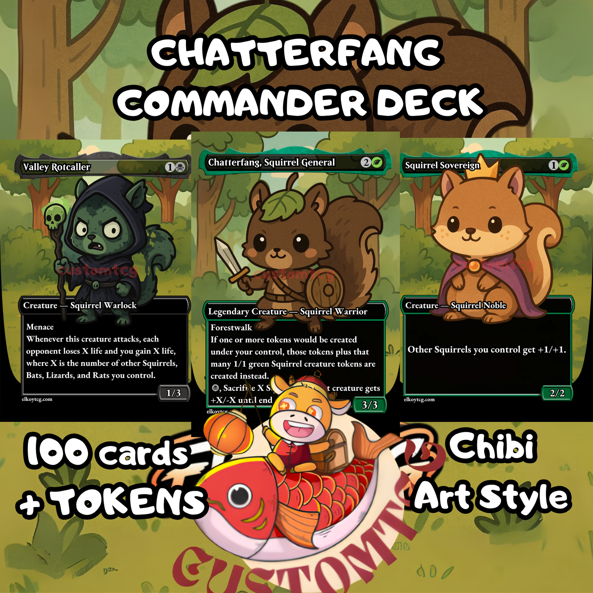 Chatterfang Chibi Deck Elkoychibi Chatterfang Chibi Deck Elkoychibi