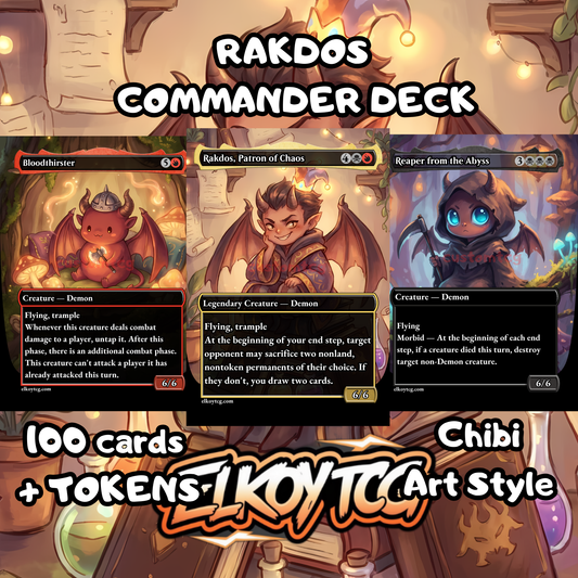 Rakdos, Patron of Chaos Chibi Deck