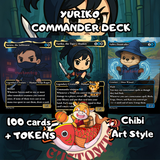 Yuriko, The Tiger's Shadow Chibi Deck