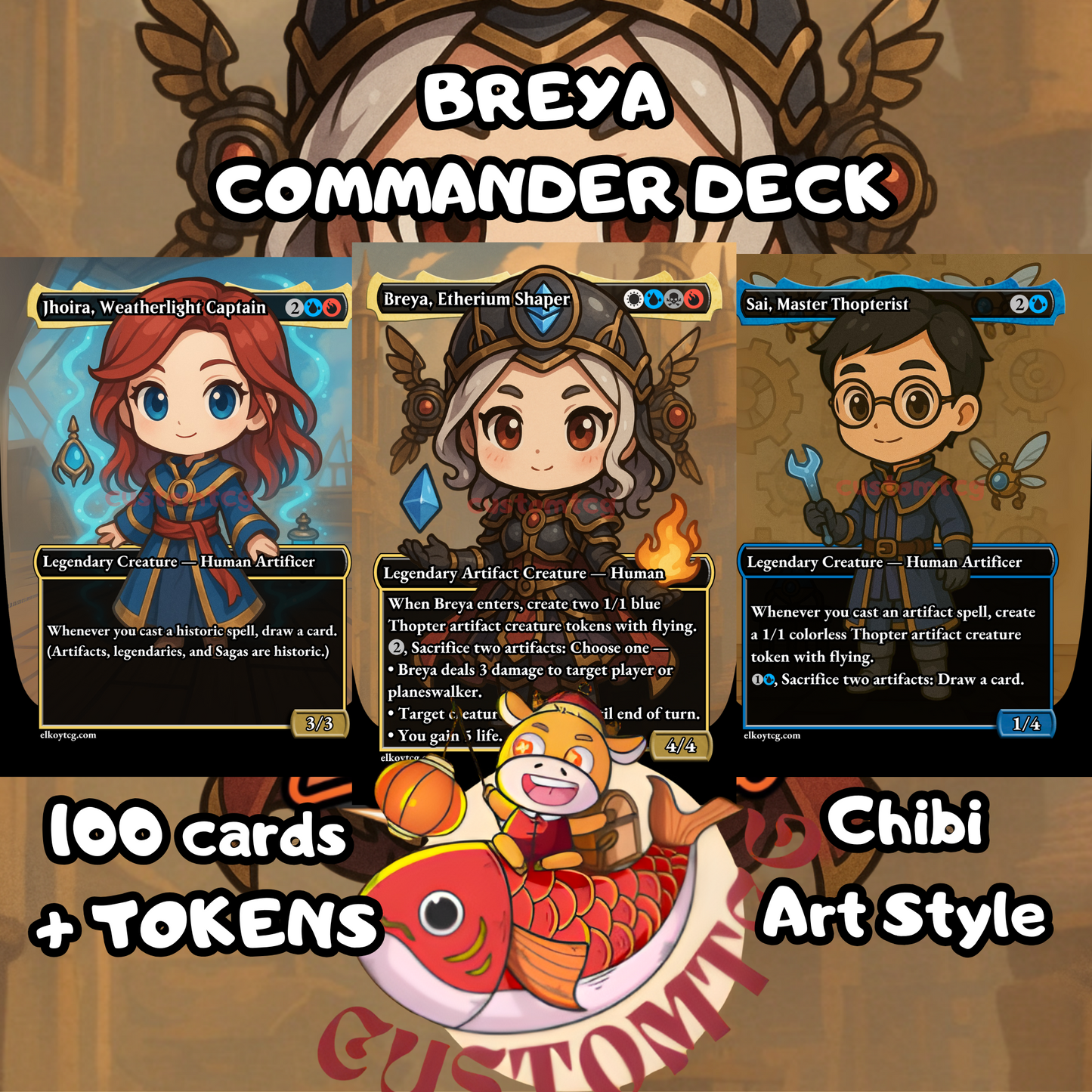 Breya Chibi Deck