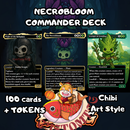 The Necrobloom Chibi Deck