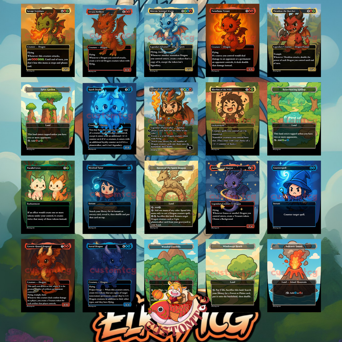 Miirym Chibi Decks