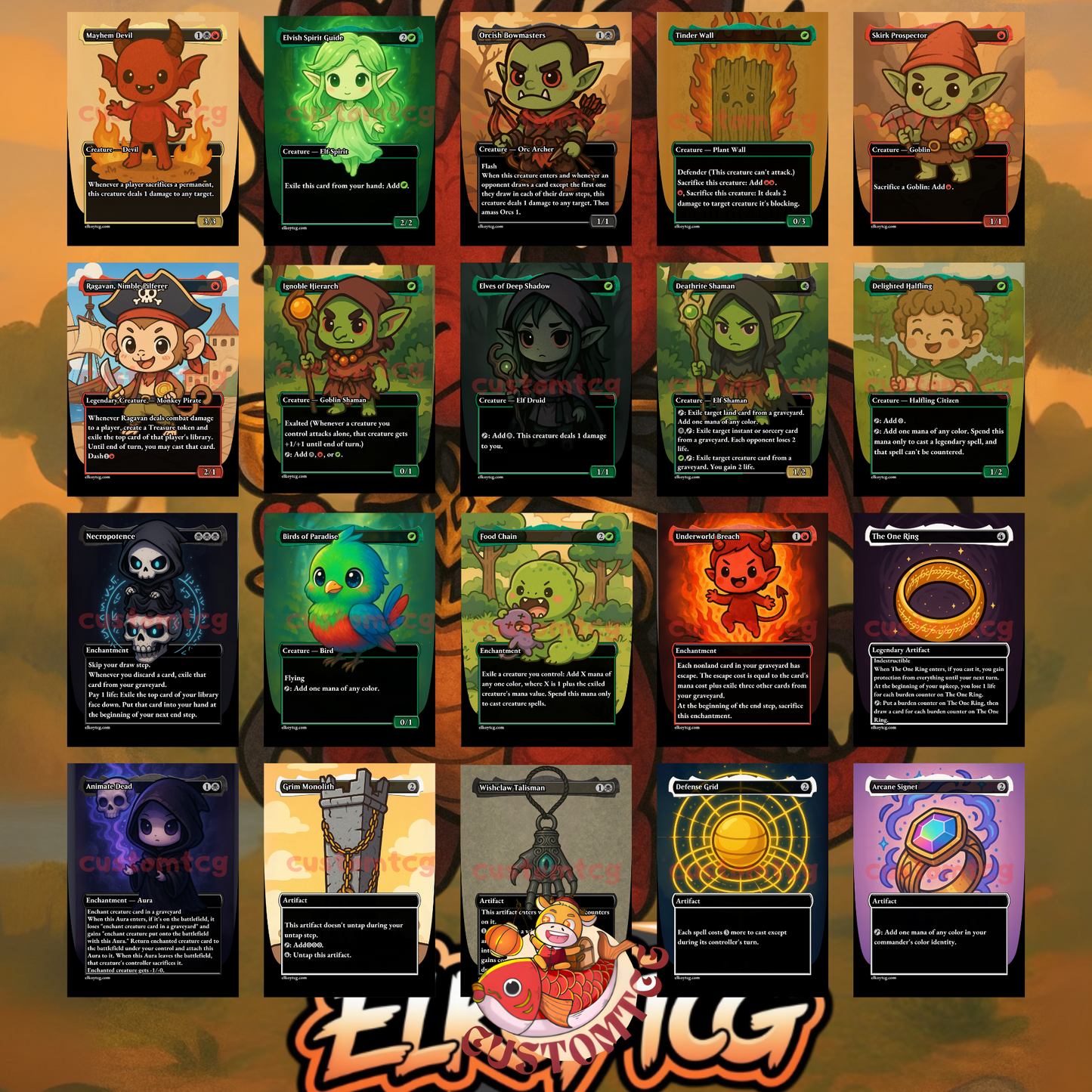 Korvold, Fae-Cursed King Chibi Deck