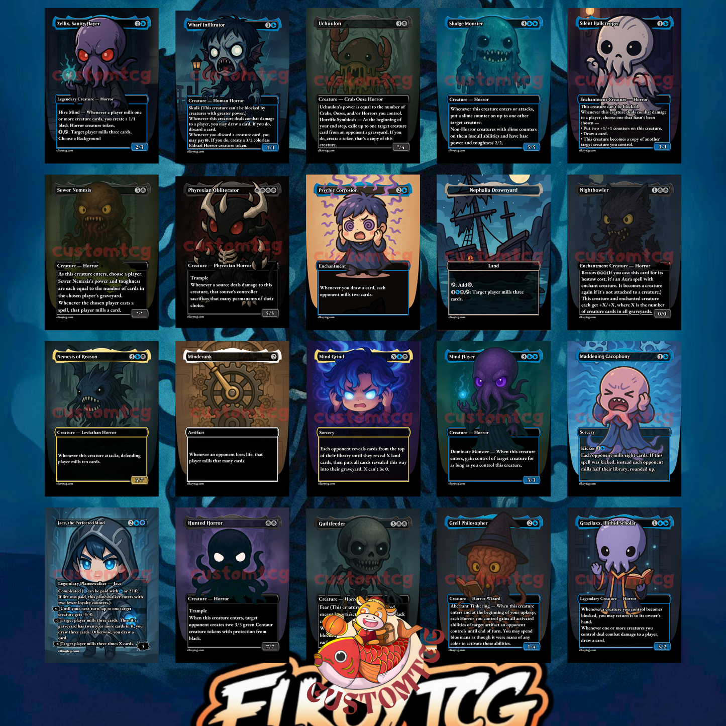 Captain N'ghathrod Chibi Deck