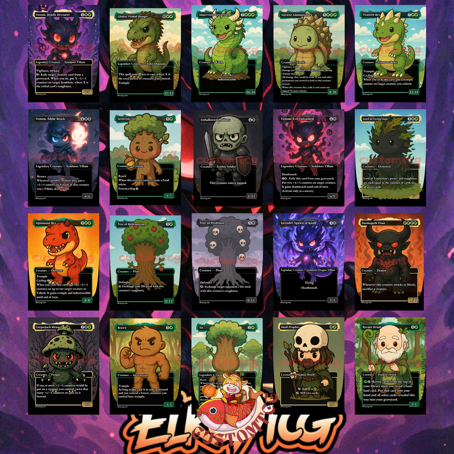 Venom, Deadly Devourer Chibi Deck