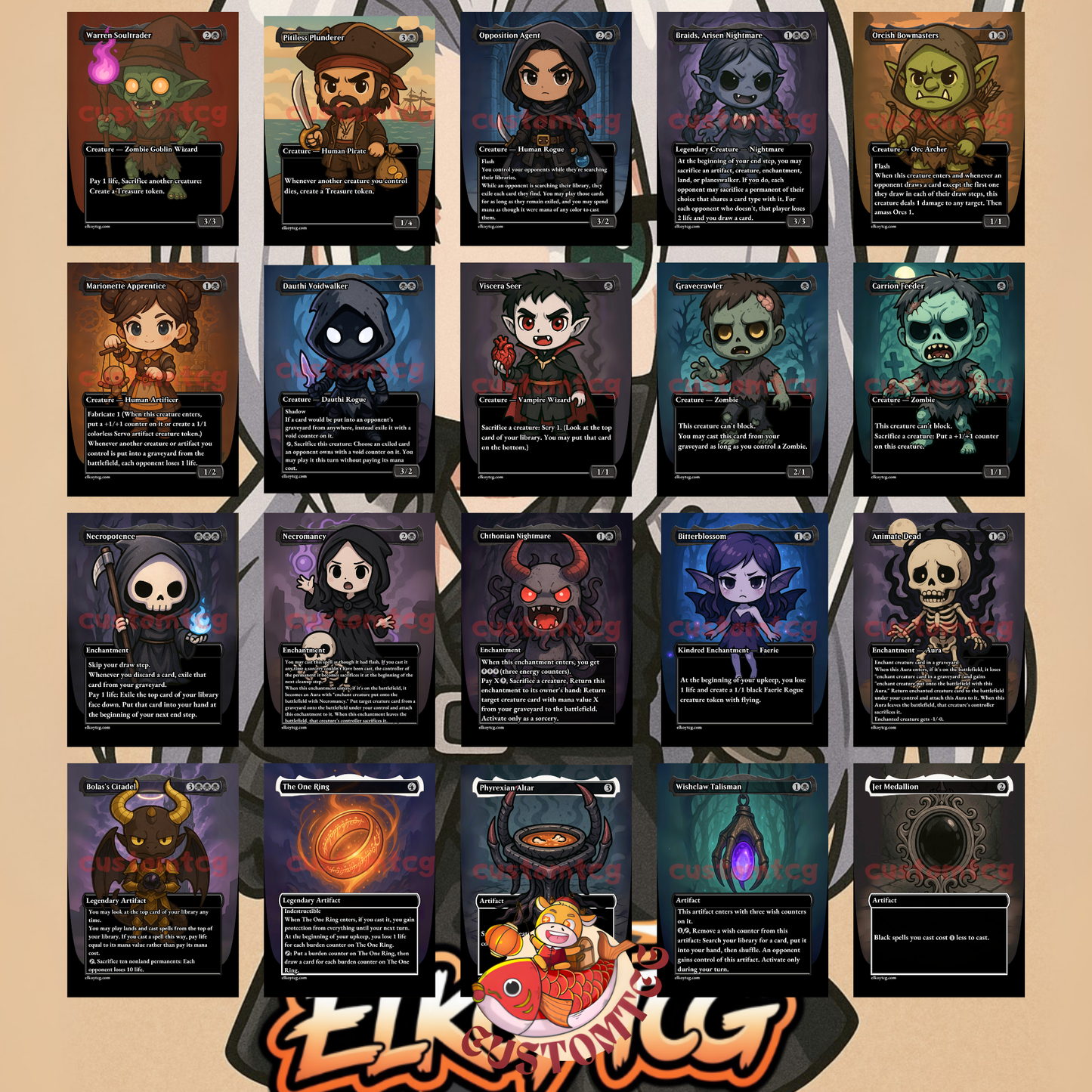 Sephiroth Chibi Deck